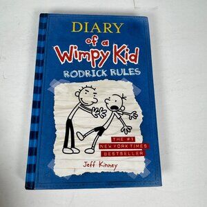 Diary of a Wimpy Kid Rodrick Rules Jeff Kinney 2008 Illustrated Children's Humor